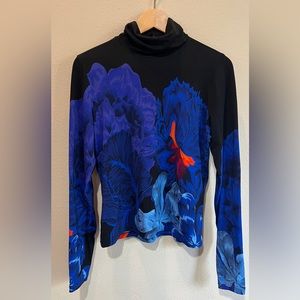 The Kit Turtleneck - Indigo Iris